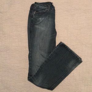 Dark wash jeans